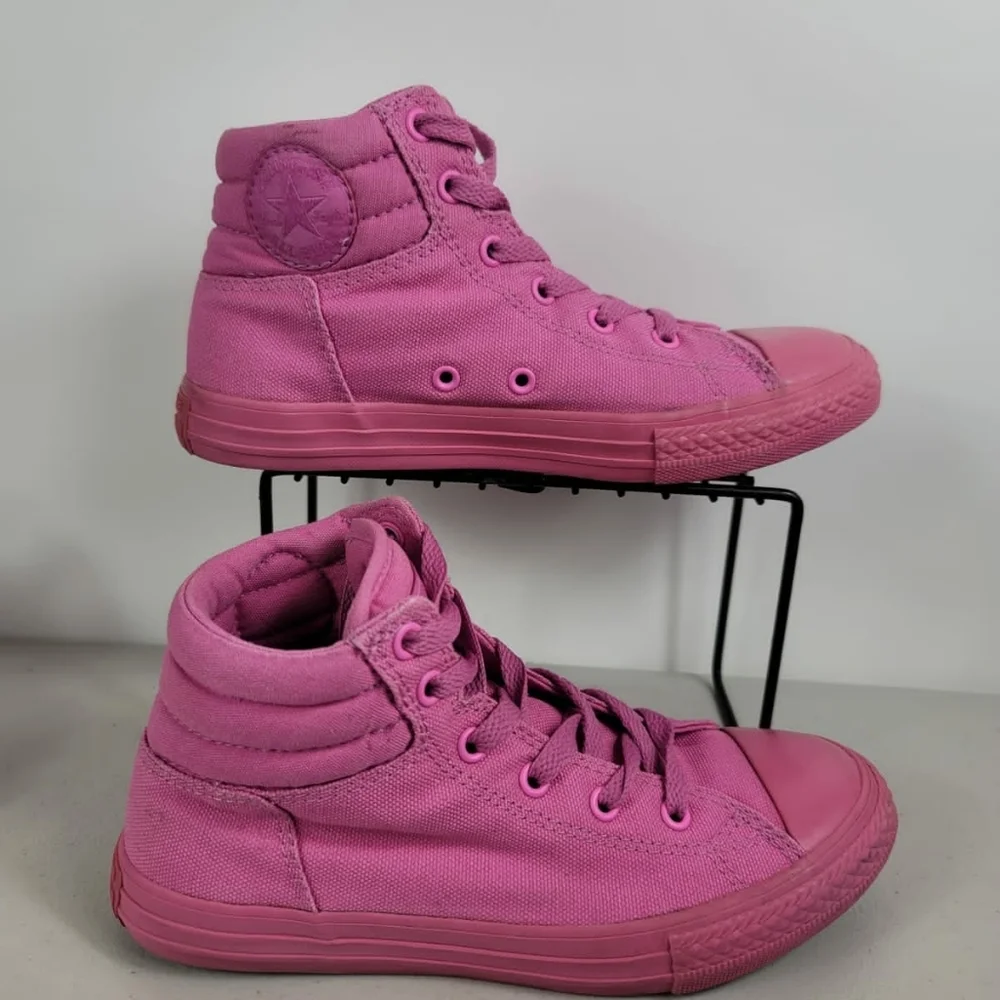 Converse Chuck Taylor All Star High Street Sneakers Girls shoes Sz 3 pink